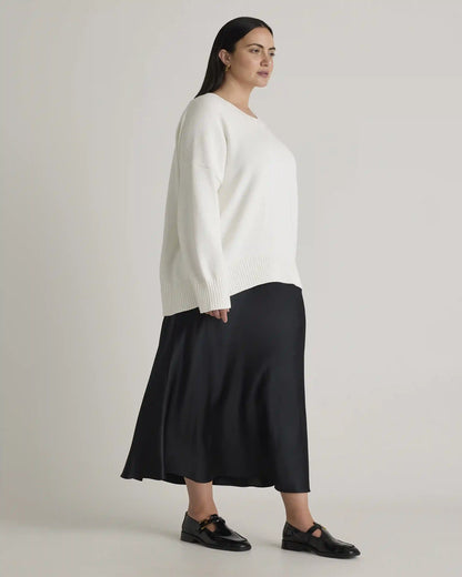 100% Organic Cotton Boyfriend Crew Sweater