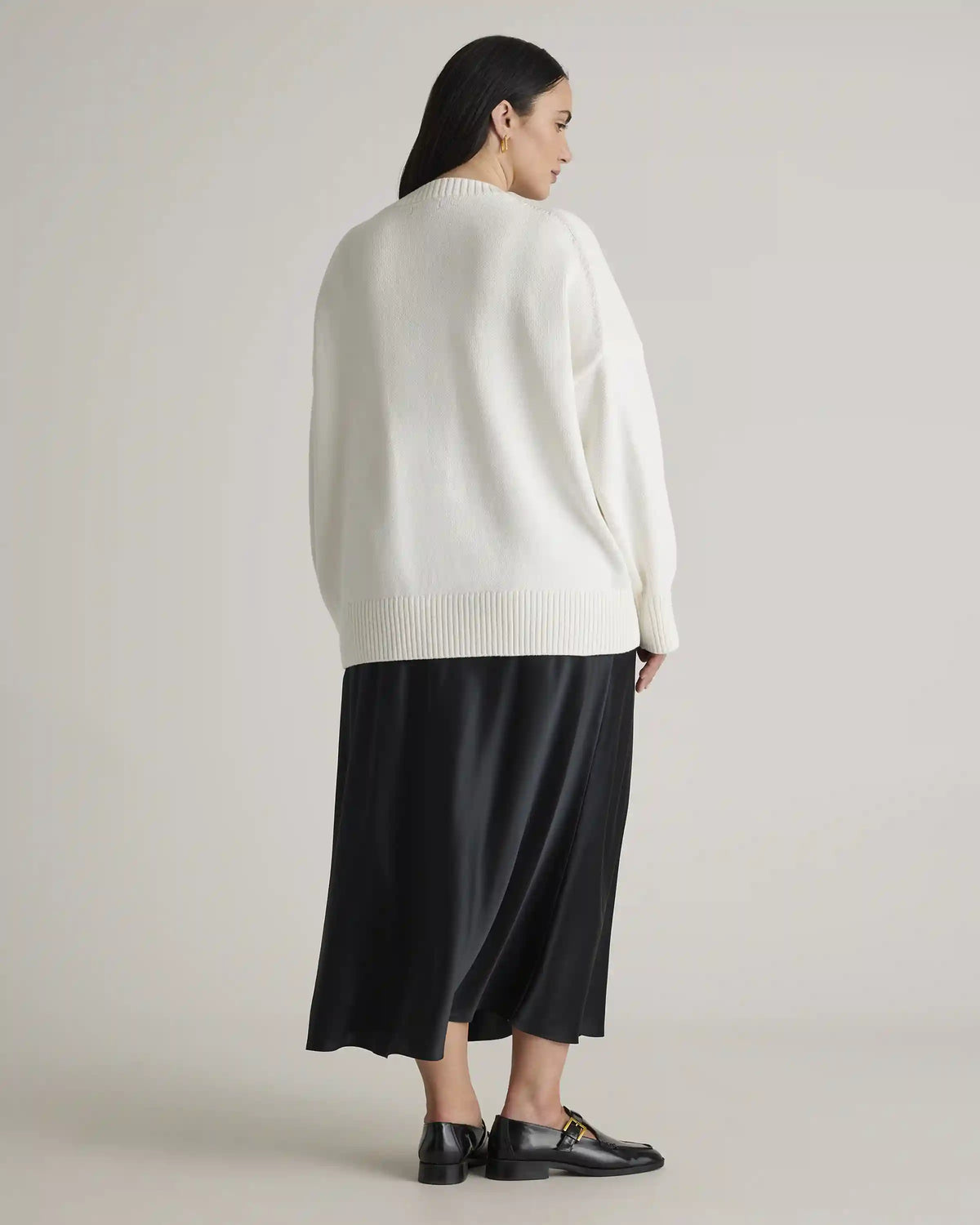 100% Organic Cotton Boyfriend Crew Sweater