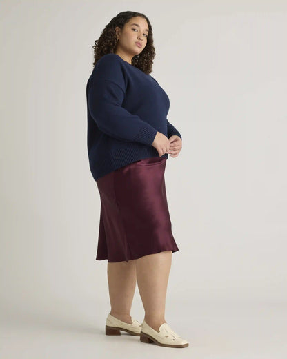100% Organic Cotton Boyfriend Crew Sweater
