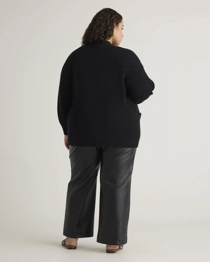 100% Organic Cotton Oversized Cardigan