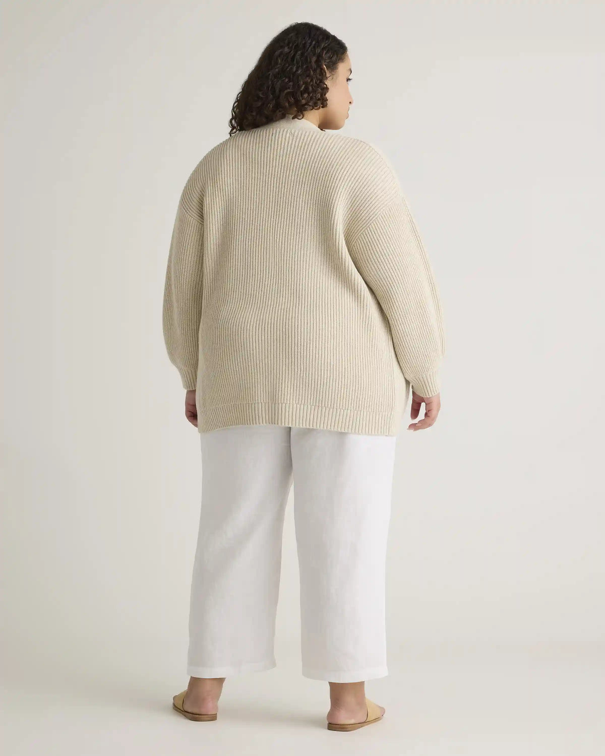 100% Organic Cotton Oversized Cardigan