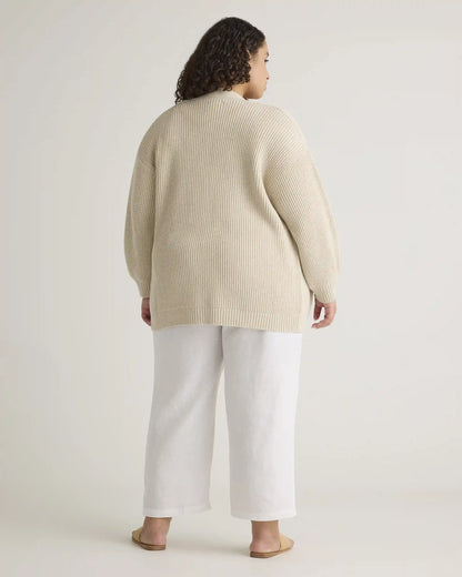 100% Organic Cotton Oversized Cardigan