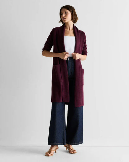 Australian Merino Wool Duster Cardigan