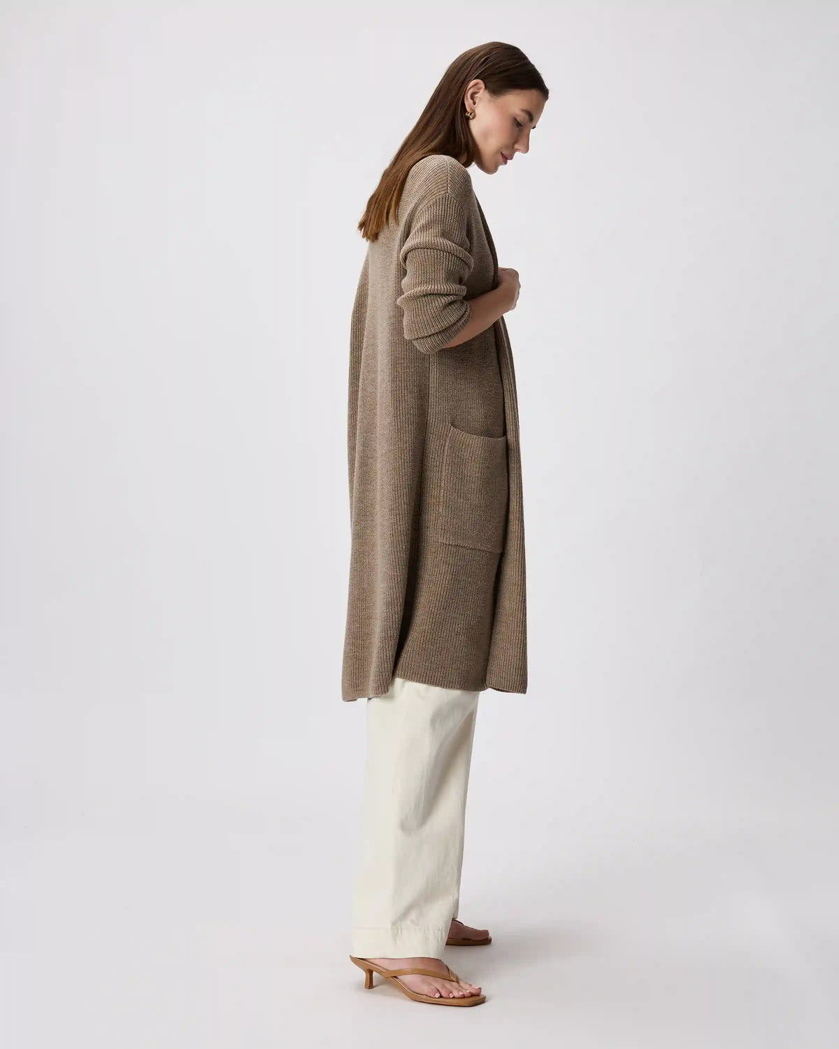 Australian Merino Wool Duster Cardigan