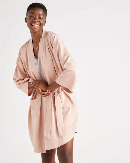 100% Washable Silk Robe