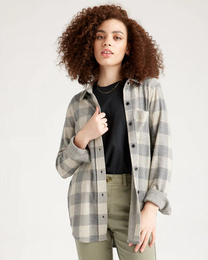 Stretch Sweater Fleece Shirt