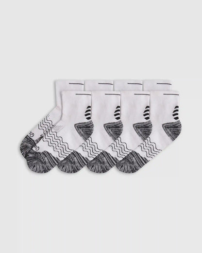 Performance Running Quarter Socks (4-Pack)