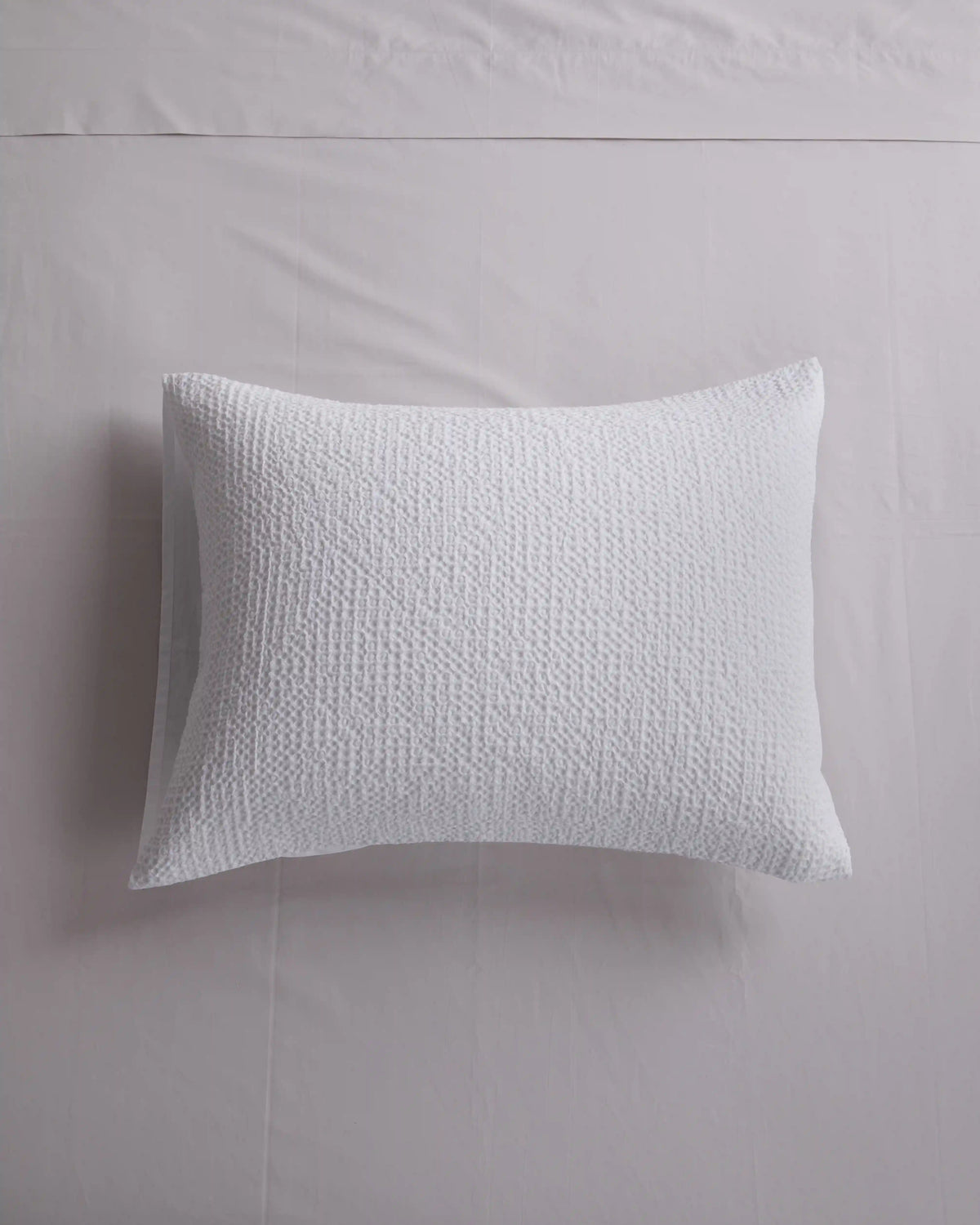 Organic Luxe Honeycomb Sham Set