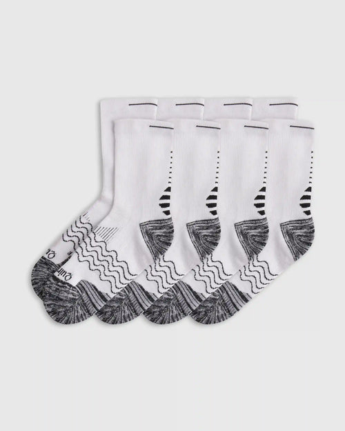 Performance Running Crew Socks (4-Pack)