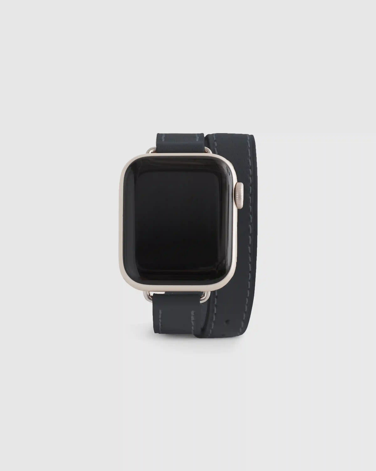 Leather Double Wrap Smartwatch Band