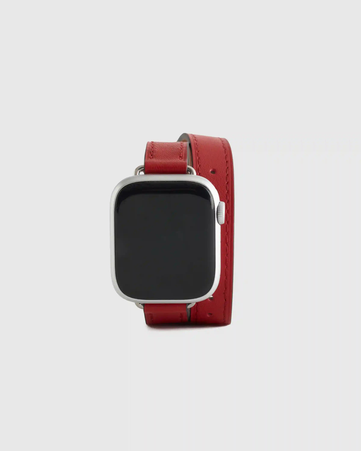 Leather Double Wrap Smartwatch Band