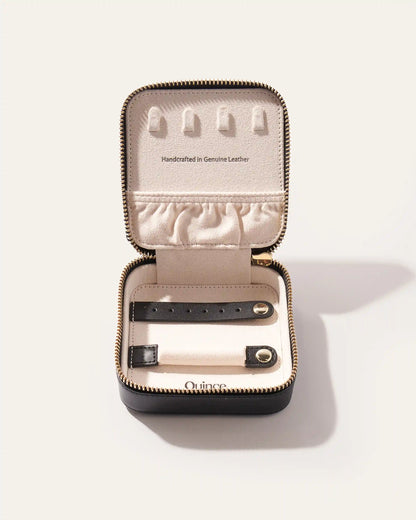 Leather Jewelry Travel Case