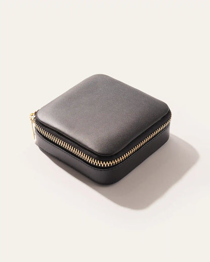 Leather Jewelry Travel Case