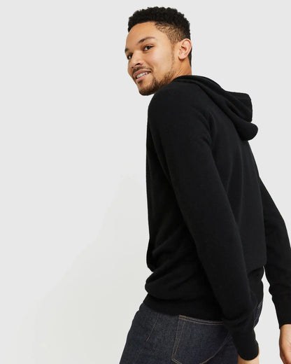 Mongolian Spring Cashmere Pullover Hoodie