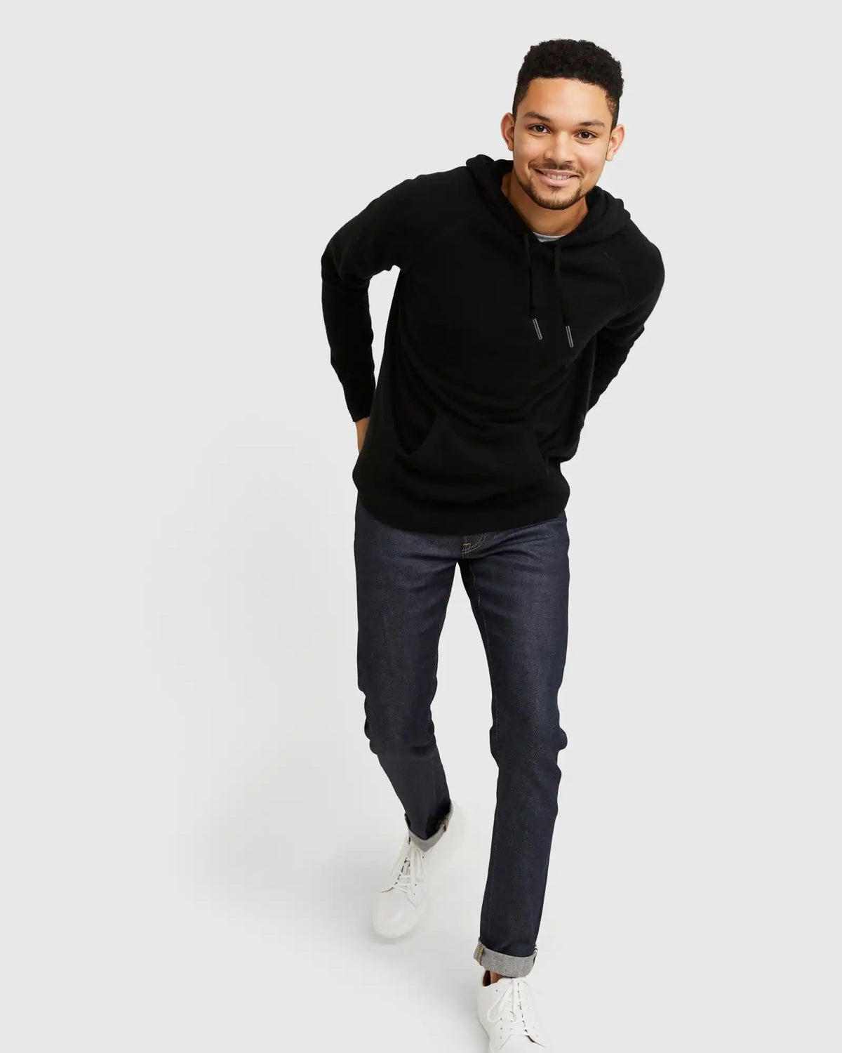 Mongolian Spring Cashmere Pullover Hoodie