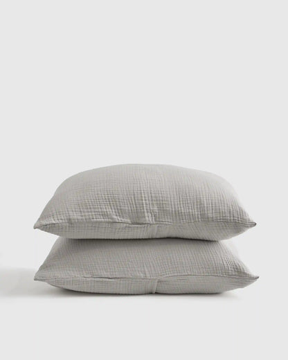 Organic Cotton Gauze Sham Set