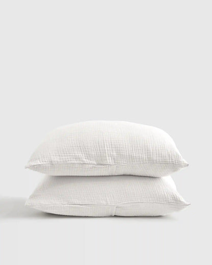 Organic Cotton Gauze Sham Set
