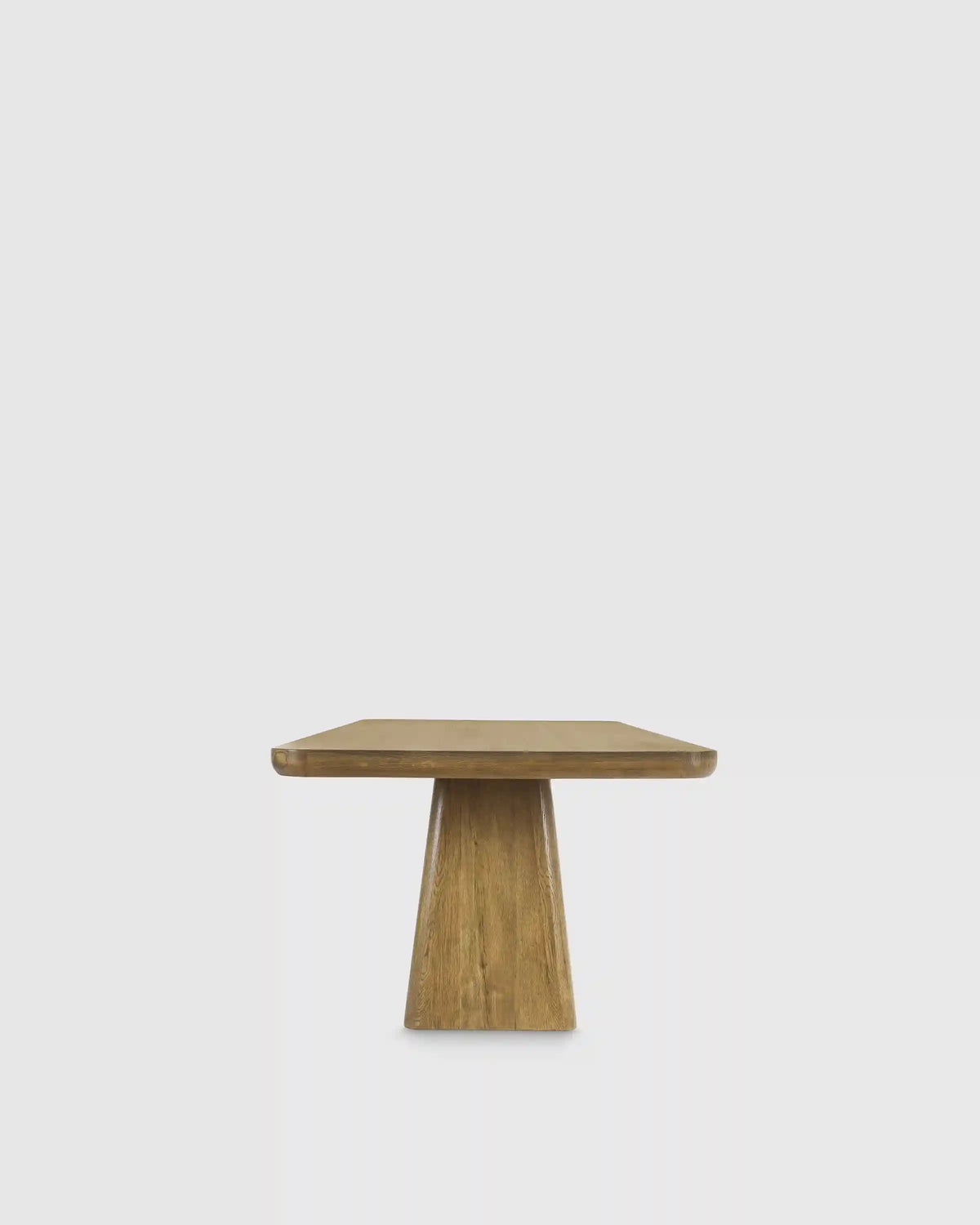 Rustic Oak Plinth Dining Table