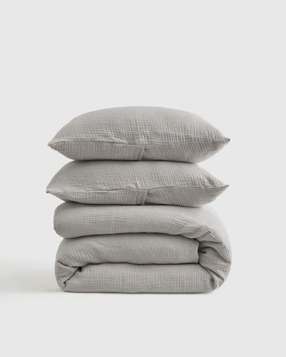 Organic Cotton Gauze Dream Quilt Set