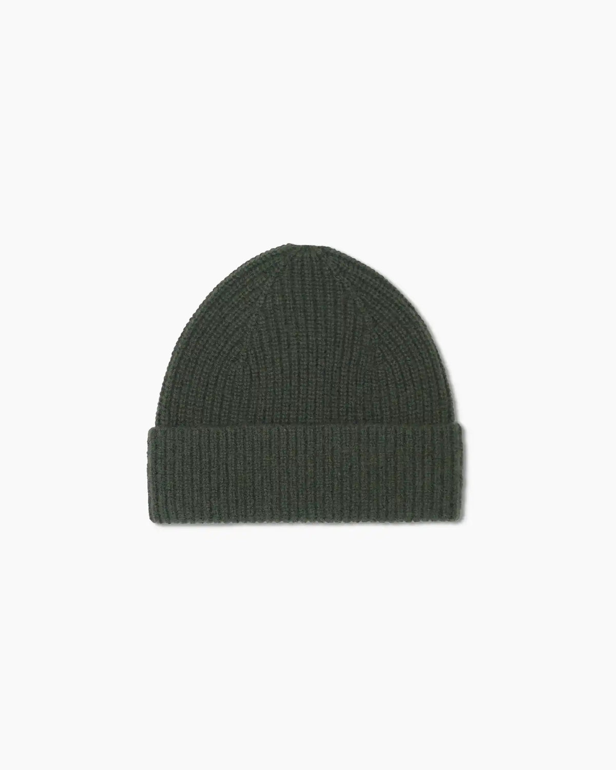 Mongolian Cashmere Ribbed Beanie