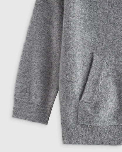 Washable Cashmere Full Zip Hoodie