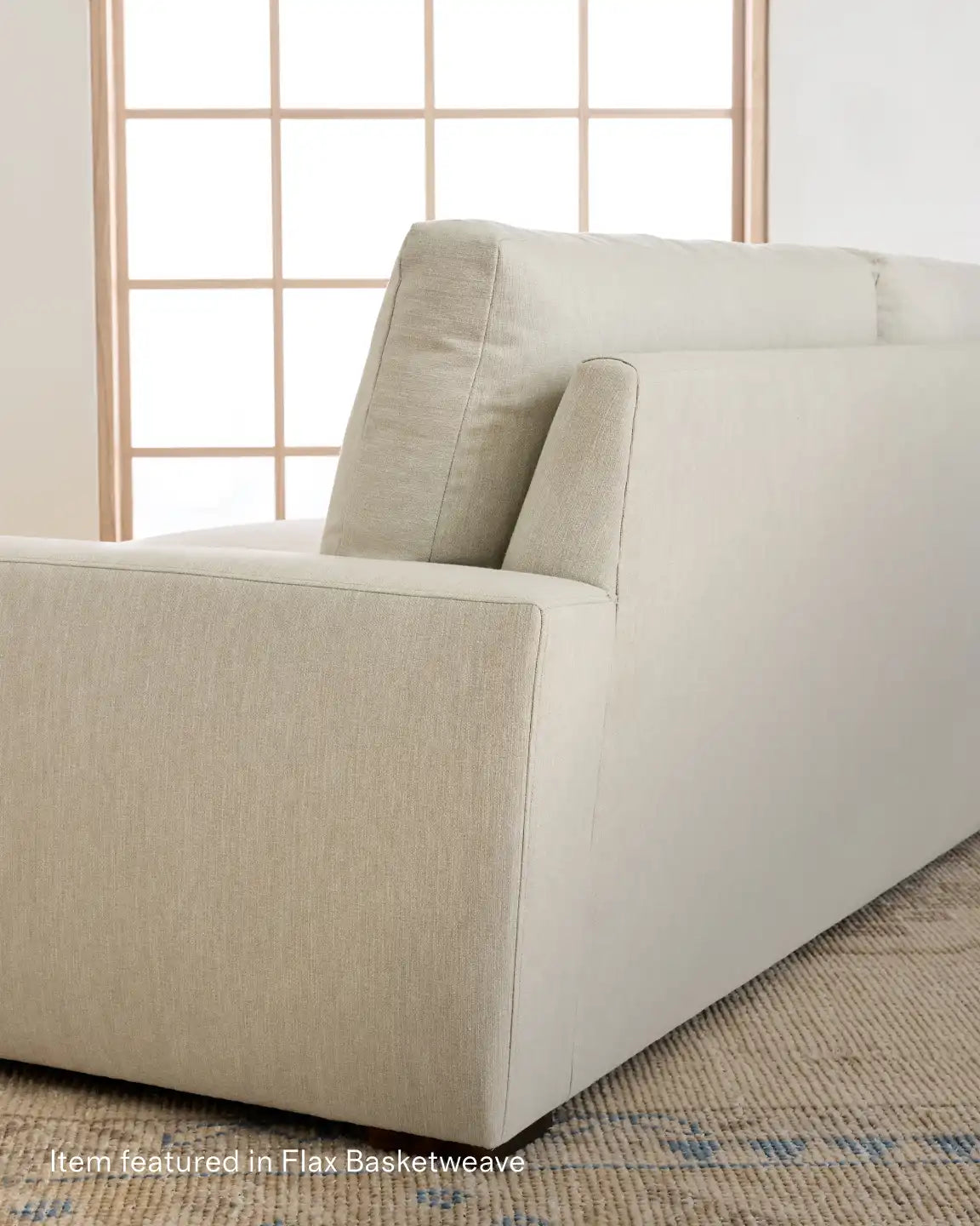 Stillman L Sectional in Performance Basketweave