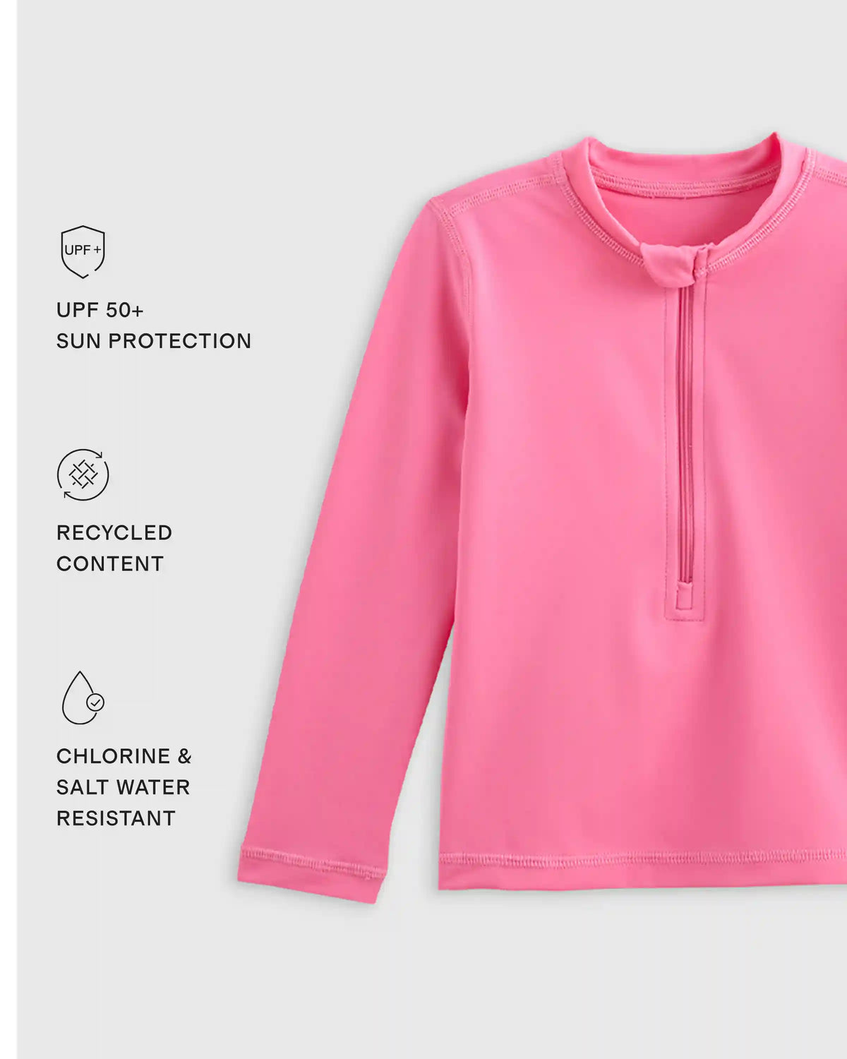 Long Sleeve Zip-Up Rash Guard