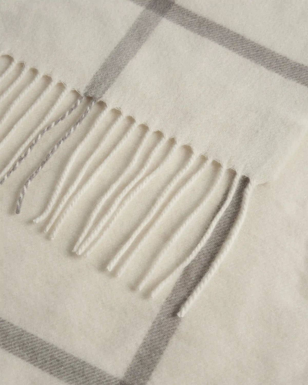 Mongolian Cashmere Plaid Throw