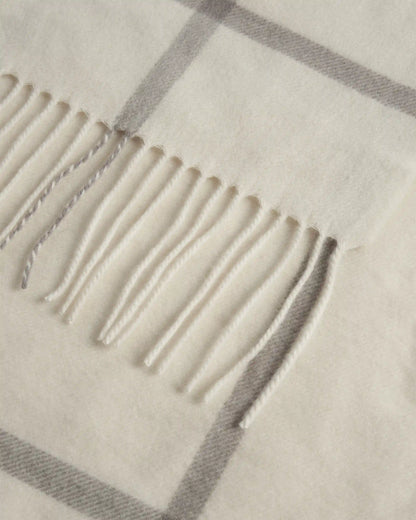 Mongolian Cashmere Plaid Throw