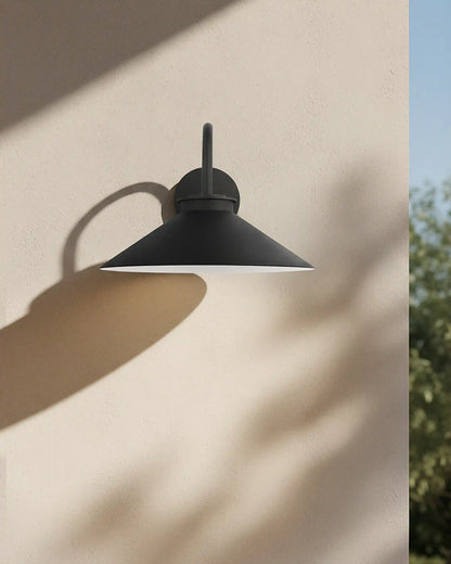 Contemporary Steel Indoor/Outdoor Barn Sconce