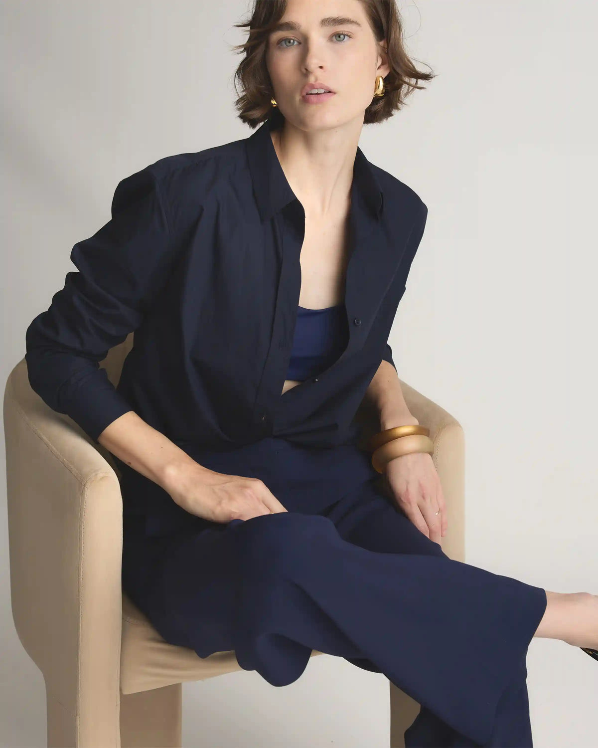 Italian Wool Pleated Trouser