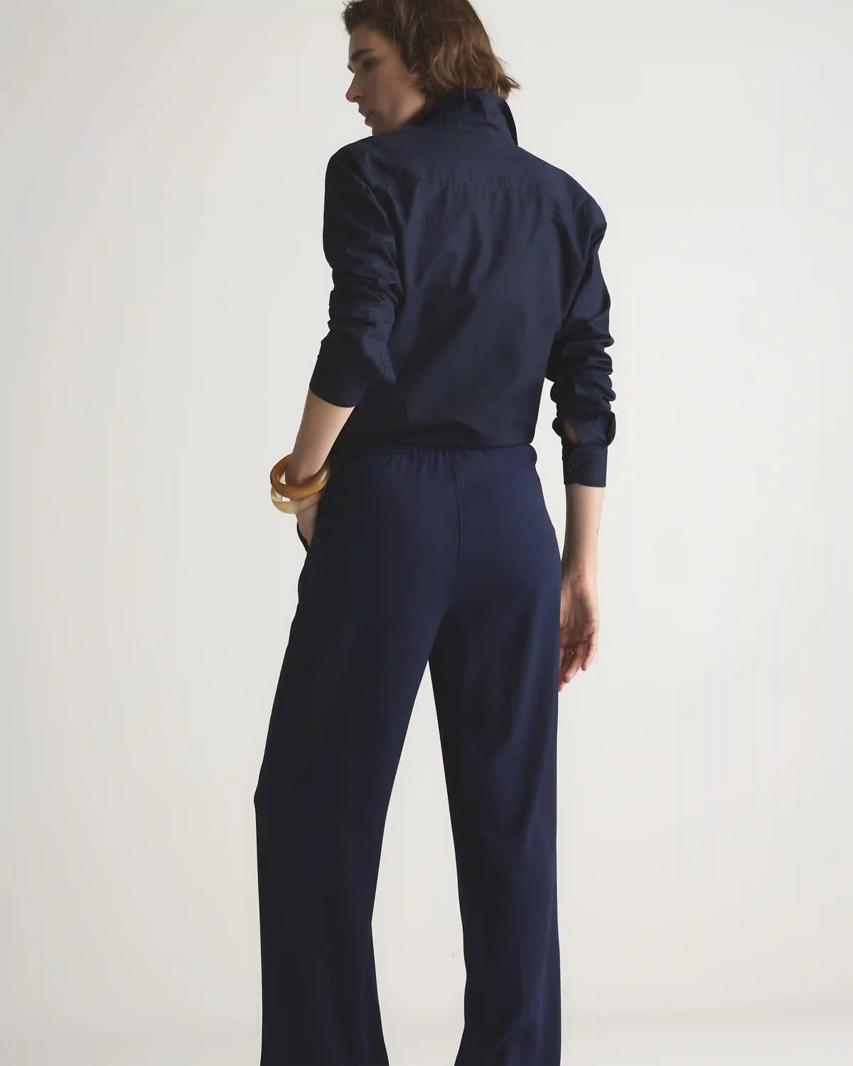 Italian Wool Pleated Trouser