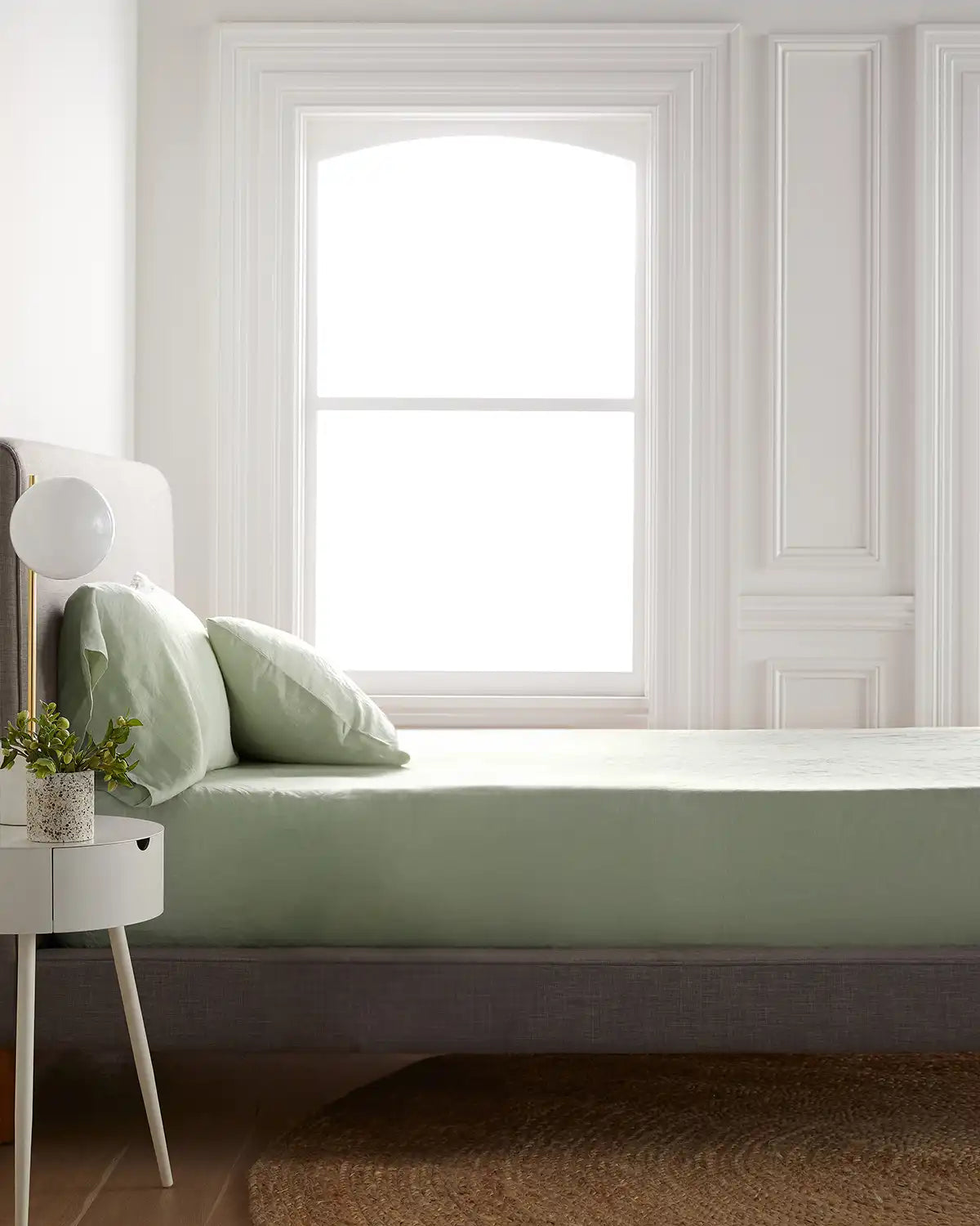 European Linen Fitted Sheet Set