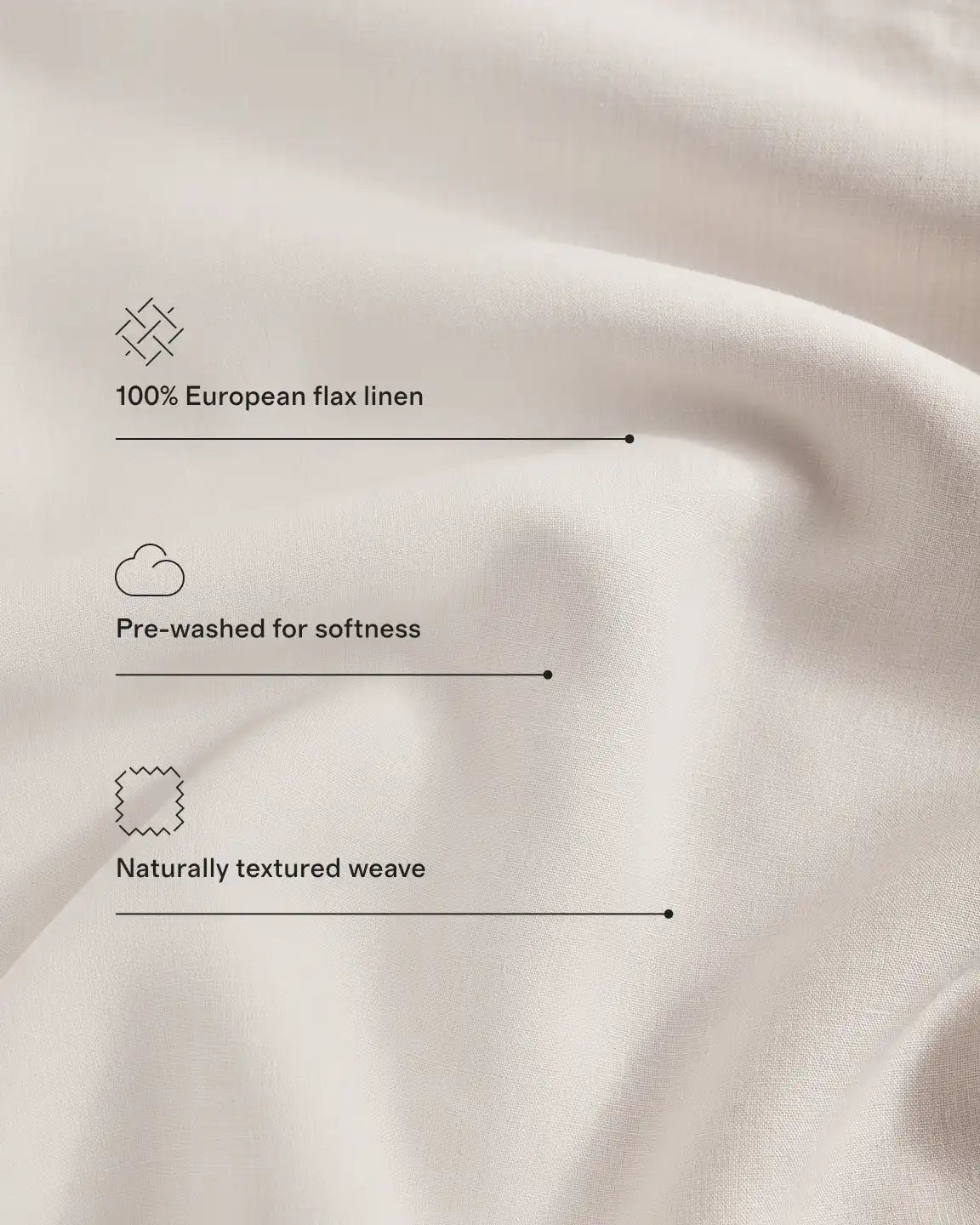 European Linen Chambray Deluxe Bedding Bundle