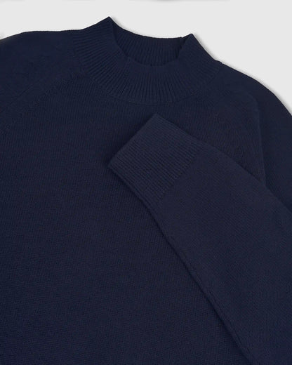 100% Organic Cotton Mock Neck Sweater