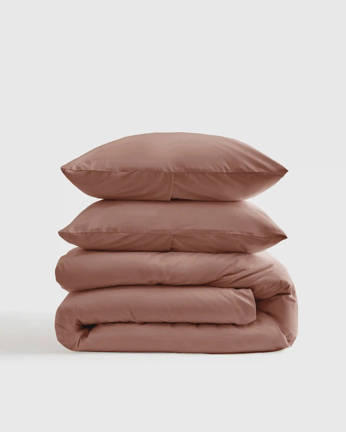 Organic Crisp Percale Duvet Cover Set