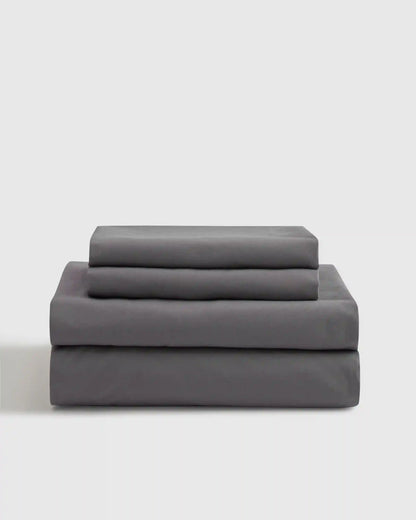 Organic Crisp Percale Sheet Set