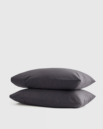 Organic Crisp Percale Pillowcase Set