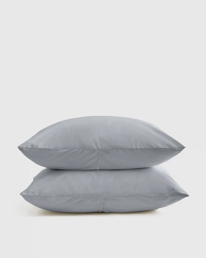 Organic Crisp Percale Sham Set