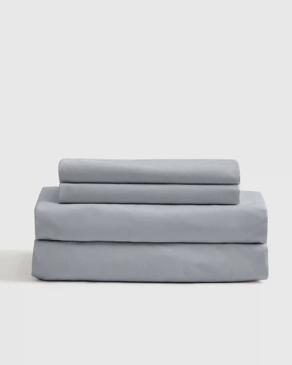 Organic Crisp Percale Sheet Set