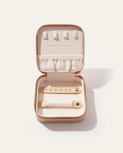 Leather Jewelry Travel Case