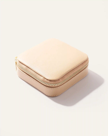 Leather Jewelry Travel Case