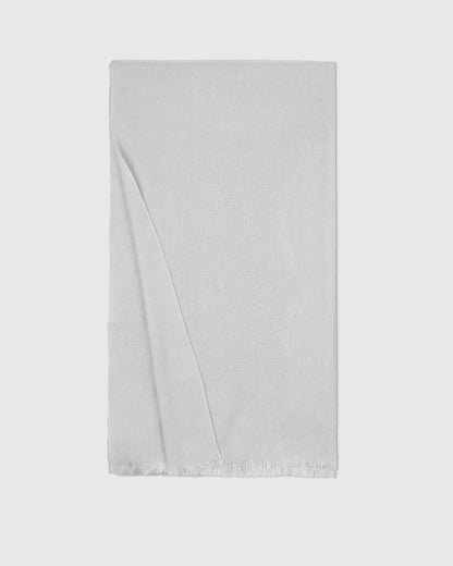 Featherweight Cashmere Silk Frayed Edge Scarf