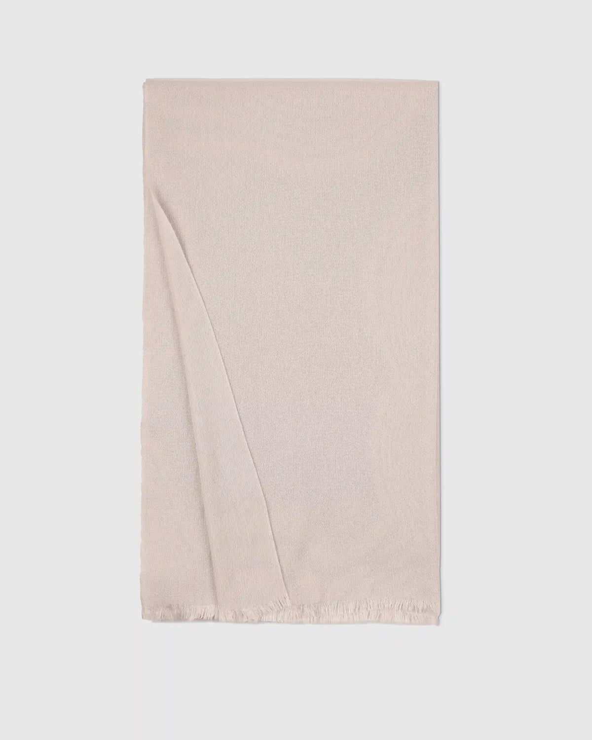 Featherweight Cashmere Silk Frayed Edge Scarf