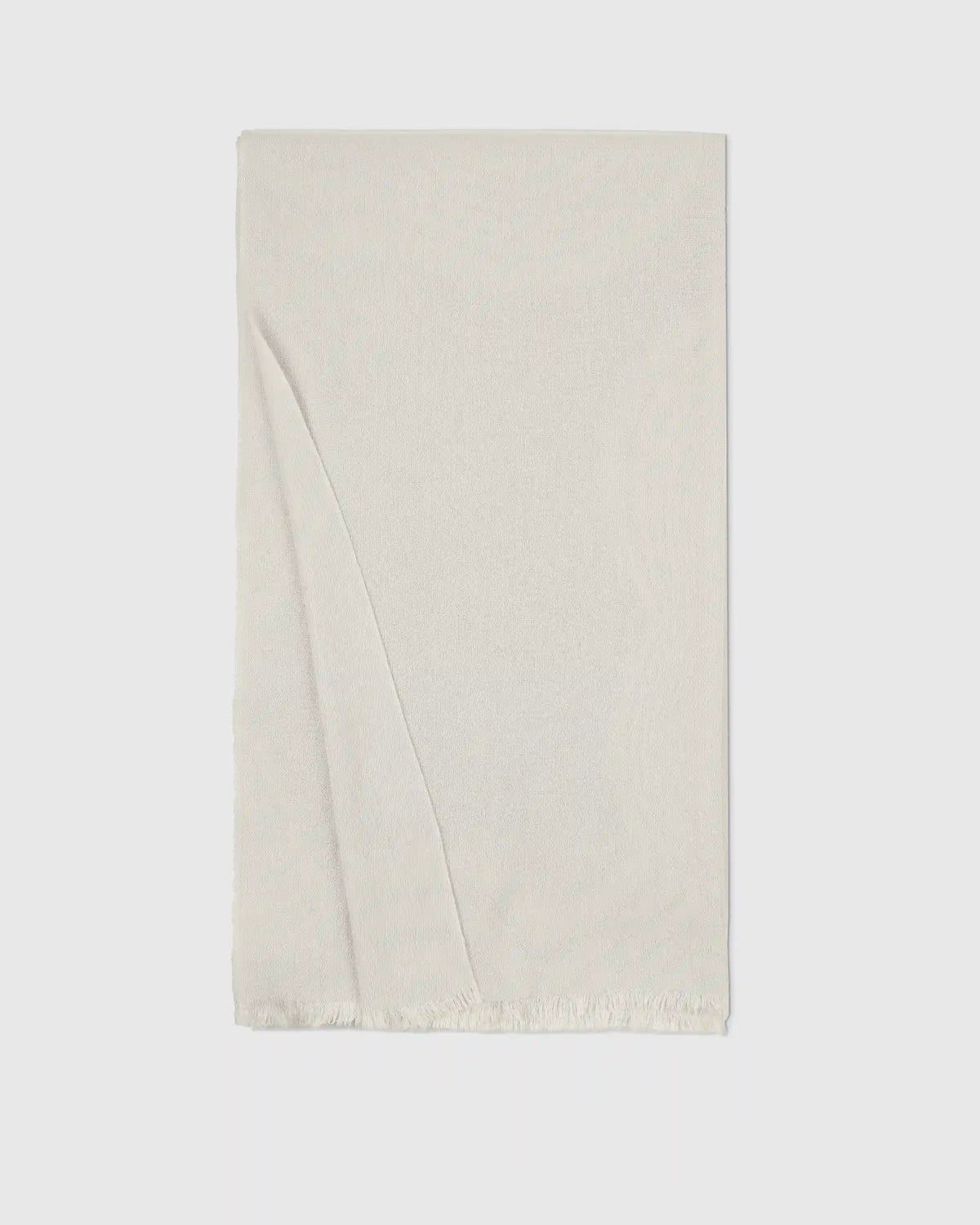 Featherweight Cashmere Silk Frayed Edge Scarf