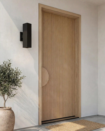 Outdoor Aluminum Rectangle Wall Sconce