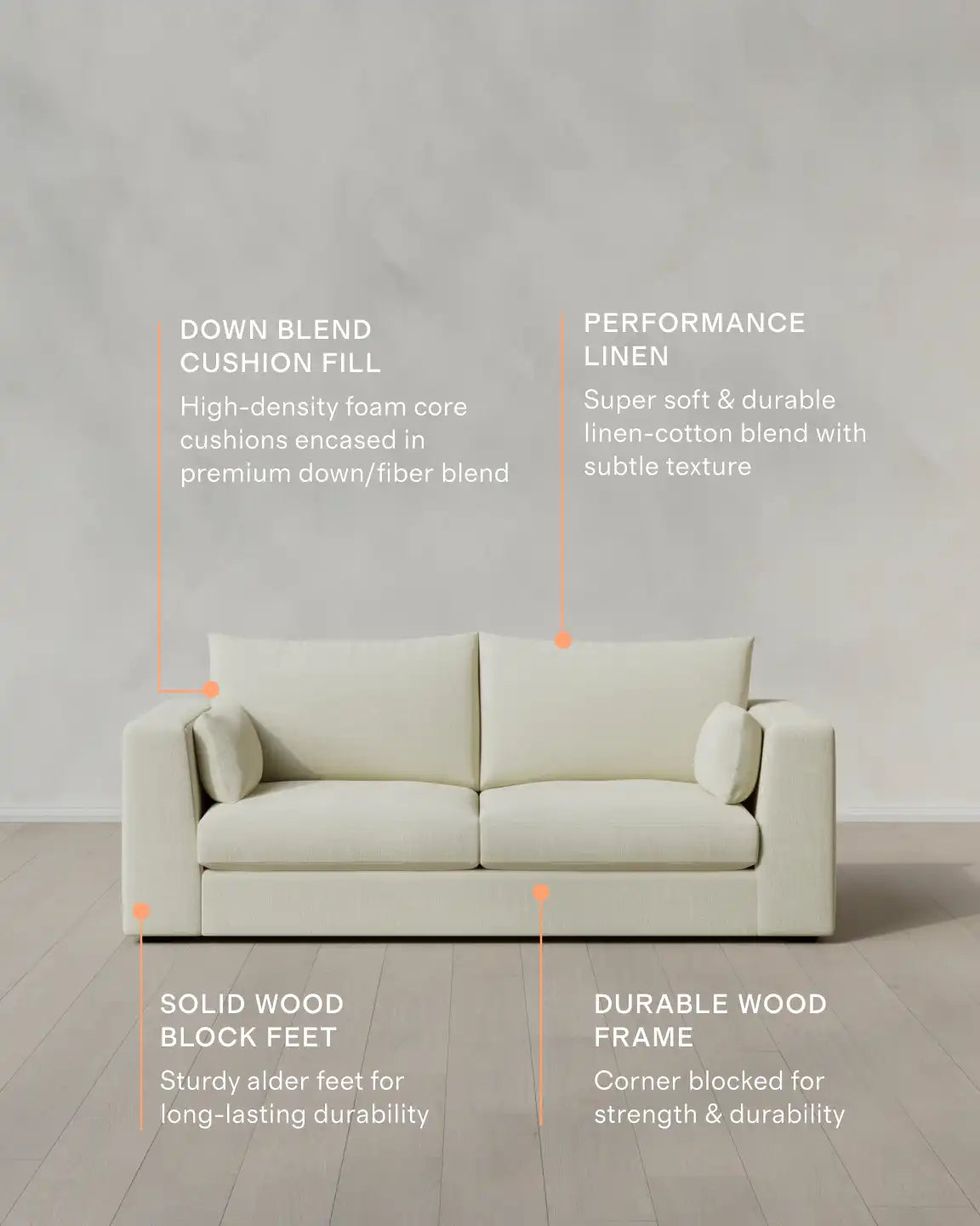 Stillman Sofa in Performance Basketweave