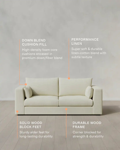 Stillman Sofa in Performance Basketweave