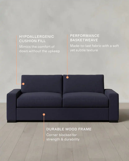 Stillman Sofa in Performance Basketweave