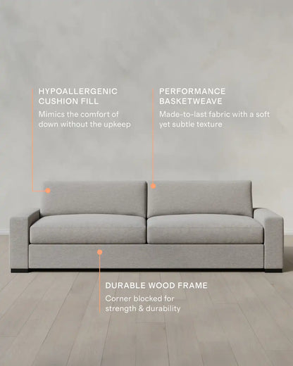 Stillman Sofa in Performance Basketweave